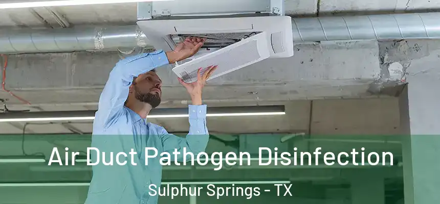  Air Duct Pathogen Disinfection Sulphur Springs - TX