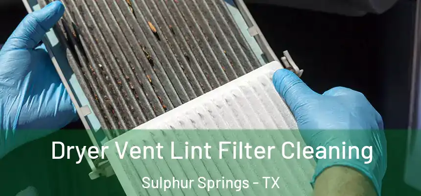  Dryer Vent Lint Filter Cleaning Sulphur Springs - TX