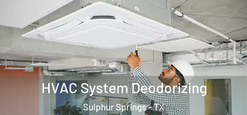 HVAC System Deodorizing Sulphur Springs - TX